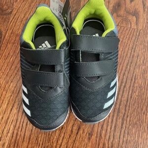 Adidas Boys Girls Childrens Running Sportswear Shoes Sneakers FortaRun Sz 8 K 8k